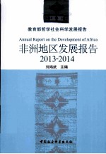 非洲地区发展报告  2013-2014