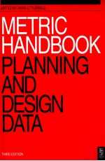 Metric handbook : planning and design data third edition