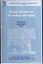 advances in cell aging and cerontology volume 15 Recent advances in psychology and aging