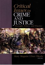 CRITICAL ISSUES IN CRIME AND JUSTICE  THOUGHT