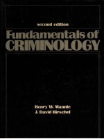 FUNDAMENTALS OF CRIMINOLOGY  2ND EDITION