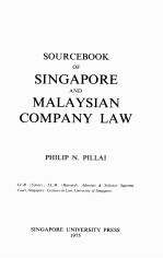 Sourcebook of Singapore and Malaysian company law