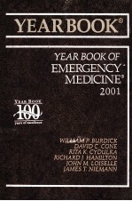 THE YEAR BOOK OF EMERGENCY MEDICINE  2001