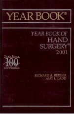 THE YEAR BOOK OF HAND SURGERY 2001