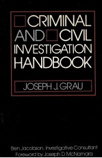 Criminal and civil investigation handbook