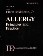 ALLERGY:PRINCIPLES AND PRACTICE  VOLUME 2  THIRD EDITION