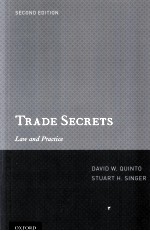 TRADE SECRTS LAW AND PRACTICE