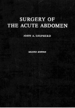 SURGERY OF THE ACUTE ABDOMEN  SECOND EDITION