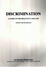 DISCRIMINAYION A GUIDE TO THE RELEVANT CASE LAW