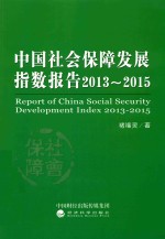 中国社会保障发展指数报告  2013-2015