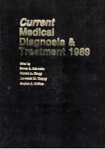 Current medical diagnosis & treatment 1989