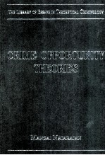 CRIME OPPORTUNITY THEORIES