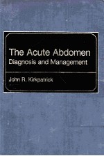 The Acute Abdomen Diagnosis and Management