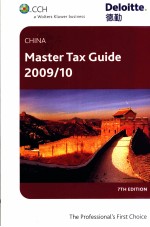 CHINA  MASTER TAX GUIDE 2009/10  7TH EDITION