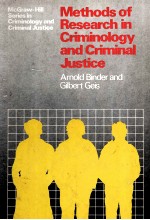 Methods of research in criminology and criminal justice