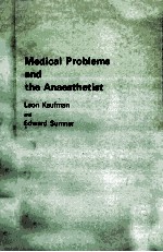 Medical problems and the anaesthetist