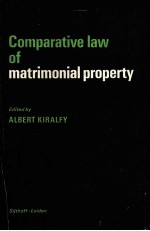 Comparative law of matrimonial property