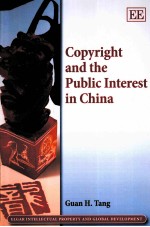 COPYRIGHT AND THE PIBLIC INTEREST IN CHINA