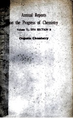 ANNUAL REPORTS ON THE PROGRESS OF CHEMISTRY VOLUME 71