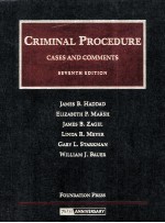 CRIMINAL PROCEDURE SEVENTH EDITION