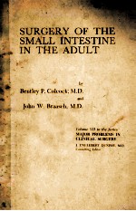 SURGERY OF THE SMALL INTESTINE IN THE ADULT