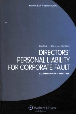 DIRECTORS'PERSONAL LIABILITY FOR CORPORATE FAULT  A COMPARATIVE ANALYSIS