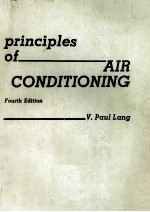 principles of AIR CONDITIONING Fourth Edition