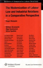 THE MODERNIZATION OF LABOUR LAW AND INDUSTRIAL PELATIONS IN A COMPARATIVE PERSPECTIVE