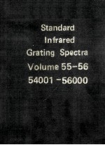 Standard Infrared Grating Spectra  Volume 55-56  54001-56000