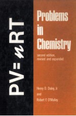 Problems in Chemistry Second Edition