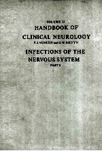 HANDBOOK OF CLINICAL NEUROLOGY VOLUME 33 INFECTIONS OF THE NERVOUS SYSTEM  PART 1