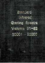 Standard Infrared Grating Spectra  Volume 51-52  50001-52000