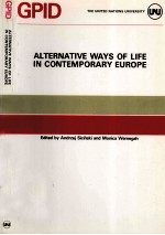 Alternative ways of life in contemporary Europe