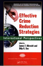 EFFECTIVE CRIME REDUCTION STRATEGIES  INTERNATIONAL PERSPECTIVES