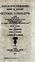 Oeuvres complètes : XVII