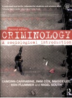 CRIMINOLOGY  A SOCIOLOGICAL INTRODUCTION  SECOND EDITION