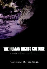 THE HUMAN RIGHTS CULTURE