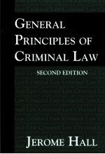 GENERAL PRINCIPLES OF CRIMINAL LAW  SECOND EDITION