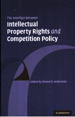 The Interface between Intellectual Property Rights and Competition Policy