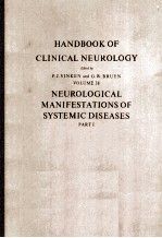 HANDBOOK OF CLINICAL NEUROLOGY VOLUME 38 NEUROLOGICAL MANIFESTATIONS OF SYSTEMIC DISEASES  PART 1