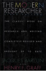 THE MODERN RESEARCHER  FIFTH EDITION