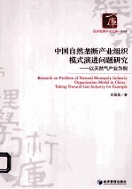 中国自然垄断产业组织模式演进问题研究  以天然气产业为例