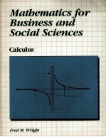 Mathematics for business and social sciences calculus