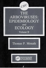 THE ARBOVIRUSES  EPIDEMIOLOGY AND ECOLOGY VOLUME II