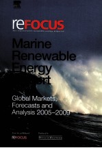 Refocus marine renewable energy report : global markets