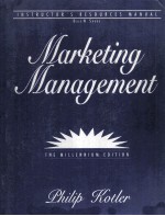 Marketing management instructor's resource manual