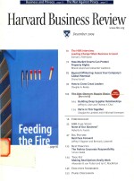 Harvard business review: December 2004