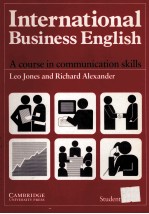 INTERNATIONAL BUSINESS ENGLISH  STUDENT'S BOOK