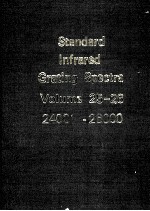 STANDARD INFRARED GRATING SPECTRA VOLUME 25-26