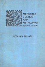 MATERIALS SCIENCE AND METALLURGY FOURTH EDITION